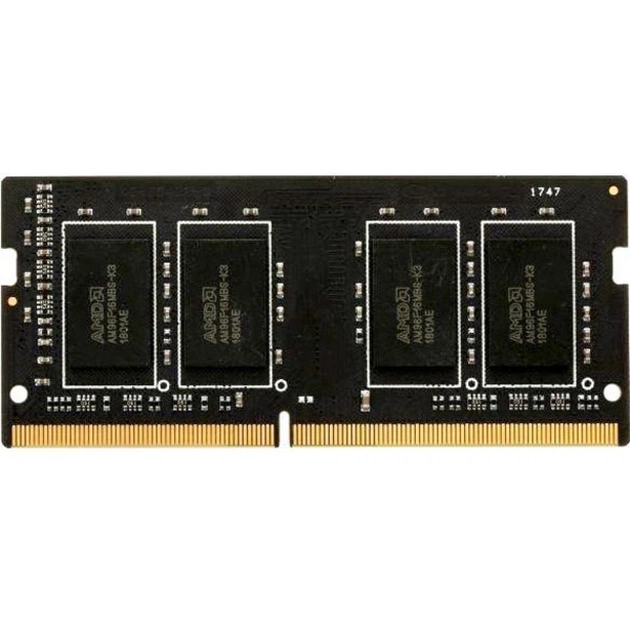 Модуль пам'яті для ноутбука SoDIMM DDR4 4GB 2666 MHz AMD (R744G2606S1S-U) - изображение 1