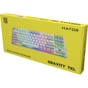 Клавіатура Hator Gravity TKL Orange USB White (HTK561UA) - зменшене зображення 10