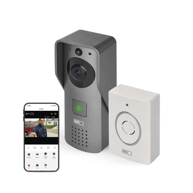 Відеодомофон EMOS GoSmart video Wi-Fi (H4031) - picture 1