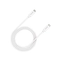 Дата кабель USB-C to USB-C 1.0m UC-44 5A 240W(ERP) E-MARK, white Canyon (CNS-USBC44W) - зменшене зображення 1