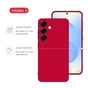 Чехол для мобильного телефона Intaleo Silicone Samsung Galaxy S25 Plus Red (1283126616884) - уменьшенное изображение 3