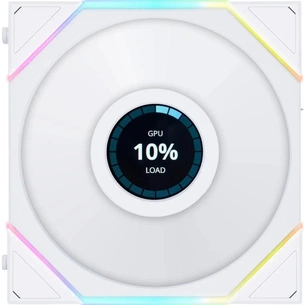 Кулер до корпусу Lian Li TL LCD 140-1, White (G99.14TLLCD1W.00) зображення 1