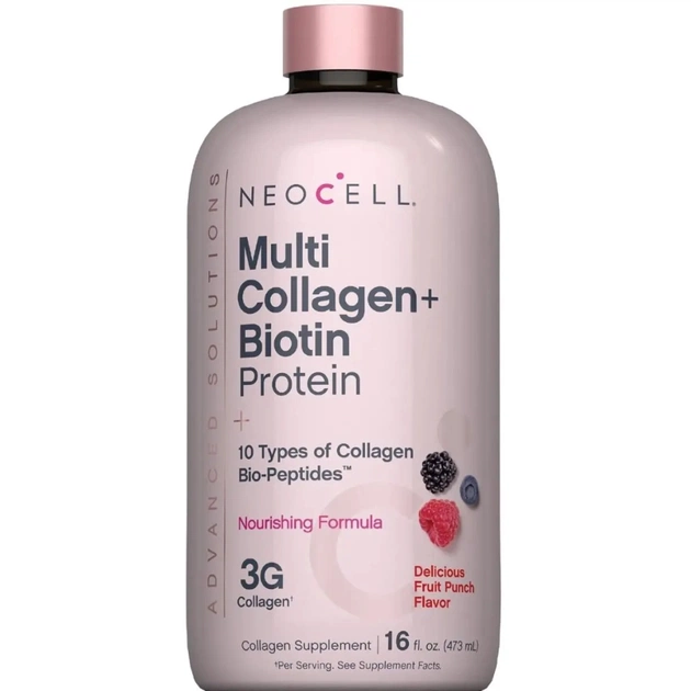 Вітамінно-мінеральний комплекс Neocell Multykollagenovye byo-peptydy s byotynom, vkus frukt (M58576) - зображення 1