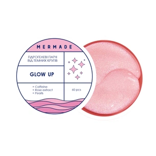 Патчі під очі Mermade Glow Up Освітлювальні гідрогелеві 60 шт. (4820241302178) зображення 1