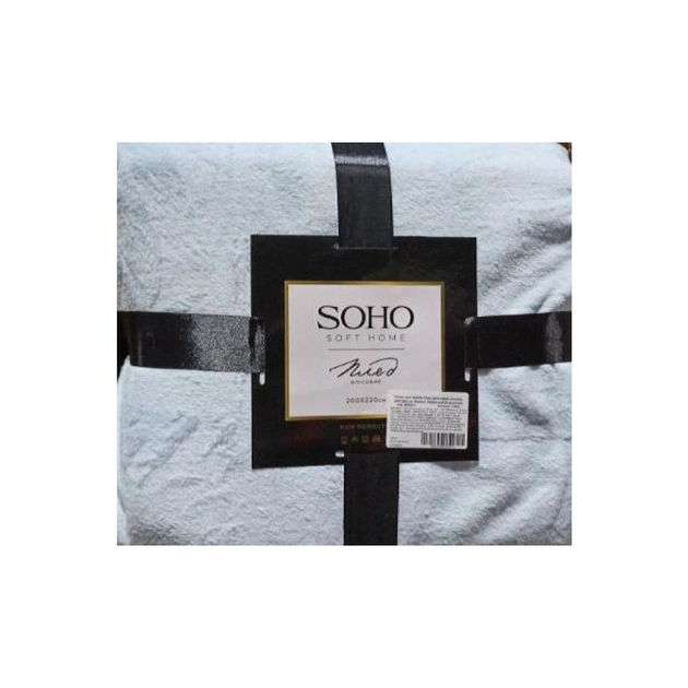 Плед Soho флісовий 200x230 см Pattern Небесний блакитний (1022К) - зображення 1