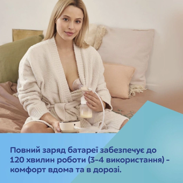 Молоковідсмоктувач Canpol babies мобільний електричний Take&Go (12/211) - picture 11