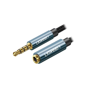 Кабель мультимедійний 3.5mm M to 3.5mm F 2.0m AV118 blue Ugreen (40675) picture 1