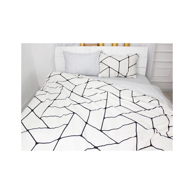 Постільна білизна MirSon Сатин 22-1325 Abraham King Size (2200005142776) - зображення 1