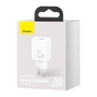 Зарядний пристрій Baseus Super Si quick charger IC 30W white (CCSUP-J02) - уменьшенное изображение 5