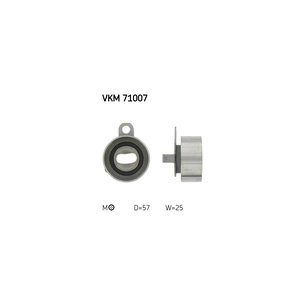 Ролик натягувача ременя SKF VKM 71007 зображення 1