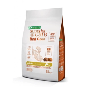 Сухий корм для собак Nature's Protection Superior Care Red Coat Grain Free Small Breeds Salmon 1.5 кг (NPSC47230) зображення 1