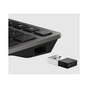 Клавіатура HP 720 Multi-Device Rechargeable Wireless/Bluetooth UA Black (9T5B1AA) - зменшене зображення 9