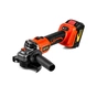 Шліфувальна машина GTM AGC18/125BL, 125мм, 18В, 3000-8500об/хв, 2x4Ah (AGC18/125BL) - зменшене зображення 2