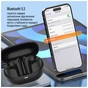 Навушники ColorWay Slim TWS-1 Earbuds Long Life Black (CW-TWS1BK1) - зменшене зображення 12