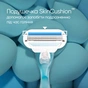 Набір косметики Gillette Станок для гоління Venus Smooth + 2 змінних леза + Гель для гоління Satin Care Алое Вера 75 мл (8700216077217) - уменьшенное изображение 4