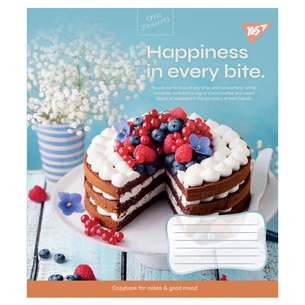 Зошит Yes А5 Desserts 96 аркушів, лінія (766506) зображення 1
