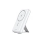 Батарея універсальна Choetech Magnetic Wireless 10000mAh 20W, PD,QC/3.0, USB-A, USB-C, White (B663-ACWH) - зменшене зображення 2