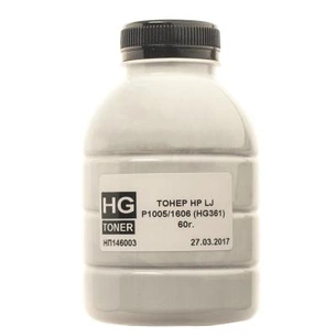 Тонер HP LJ P1005/1606, 60 г HG (HG361-060) зображення 1