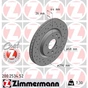 Гальмівний диск ZIMMERMANN 200.2534.52 - зменшене зображення 1
