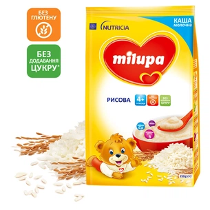 Дитяча каша Milupa Рисова молочна 210г (5900852931178) изображение 1