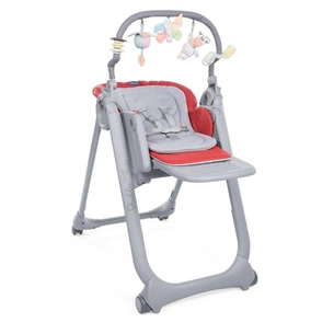 Стілець для годування Chicco Polly Magic RELAX червоний (79502.30) зображення 1