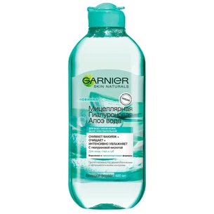Міцелярна вода Garnier Skin Naturals Алое гіалуронова 400 мл (3600542396561) зображення 1