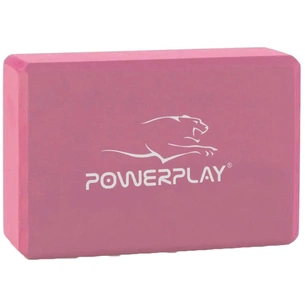 Блок для йоги PowerPlay 4006 Yoga Brick Рожевий (PP_4006_Pink_Yoga_Brick) зображення 1