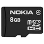 Карта пам'яті Nokia 8Gb microSDHC (MU-43) - зменшене зображення 1