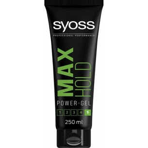 Гель для волосся Syoss Max Hold (фіксація 5) 250 мл (9000100591058) зображення 1