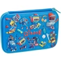 Пенал Cool For School 1 відділення з органайзером синій (QT-5773-Blue) - зменшене зображення 1