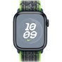 Ремінець до смарт-годинника Apple 41mm Bright Green/Blue Nike Sport Loop (MTL03ZM/A) - зменшене зображення 4