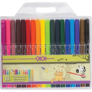 Фломастери ZiBi 18 colors (ZB.2803) зображення 1