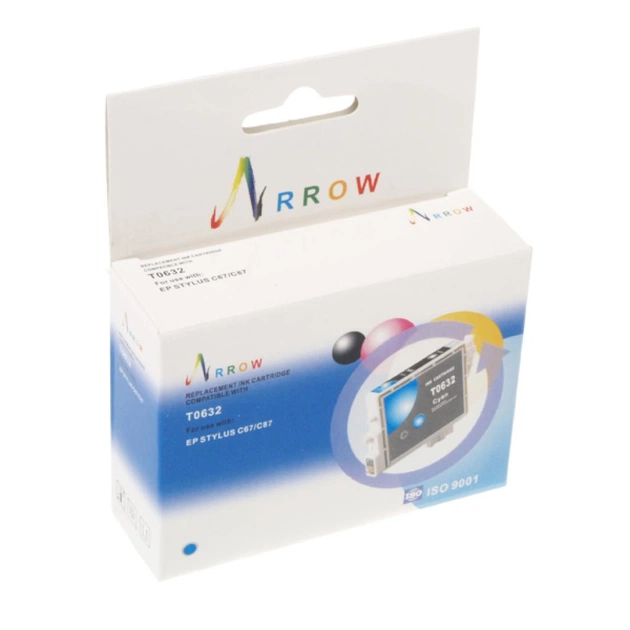 Картридж Arrow Epson Stylus C67/CX3700/CX4700 Cyan (T0632) - изображение 1