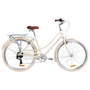 Велосипед Дорожник 28" SAPPHIRE рама-19" Al 2020 бежевий з багажником (OPS-D-28-192) зображення 1