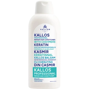 Кондиціонер для волосся Kallos Cosmetics Cashmere Keratin для професійного відновлення 1000 мл (5998889508395) зображення 1
