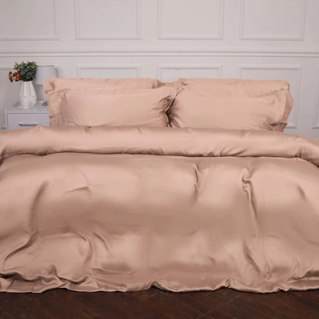 Постільна білизна MirSon Tencel №03 Creamy 200 x 220 Євро (2200009369070) - зображення 1