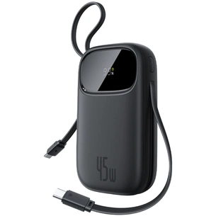 Батарея универсальная Baseus EnerFill FC31 20000mAh 45W, Digital Display, Cosmic Black (P10082105123-00) изображение 1