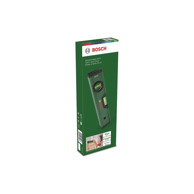 Рівень Bosch 25см, 2 капсули, алюмінієвий (1.600.A03.2V5) - picture 3