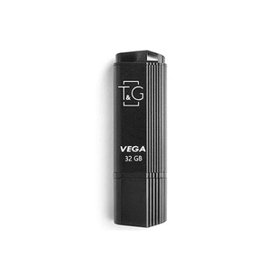 USB флеш накопичувач T&G 32GB 121 Vega Series Black USB 2.0 (TG121-32GBBK) зображення 1
