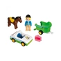 Конструктор Playmobil Машина з возом і конем (6336518) - зменшене зображення 2