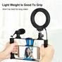 Набір блогера Puluz 4in1 (ring light, mount, phone holder, microphone) (PKT3025L) - preview 4