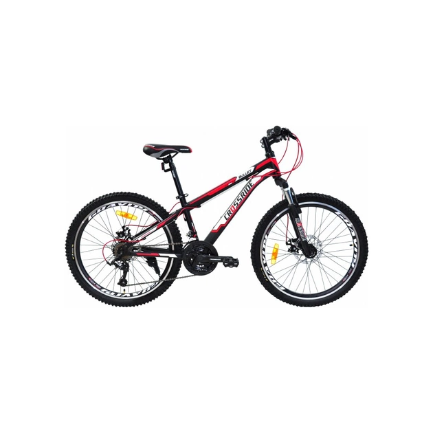 Велосипед Crossride Bullet 24" рама-13" St Black/Red (0262-130-3) - изображение 1