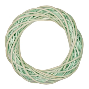 Різдвяний вінок YES! Fun ротанговий світло-зелений, 25 см (974235) picture 1