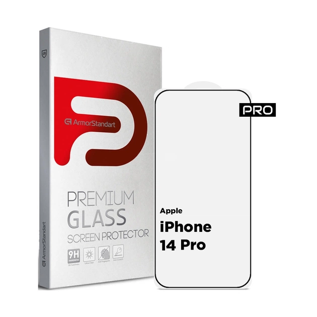 Стекло защитное Armorstandart Pro Apple iPhone 14 Pro (ARM61967) - изображение 1