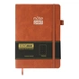 Книга записна Buromax RESPECT А5 96 аркушів крапка, коричневий (BM.295308-25) - зменшене зображення 2