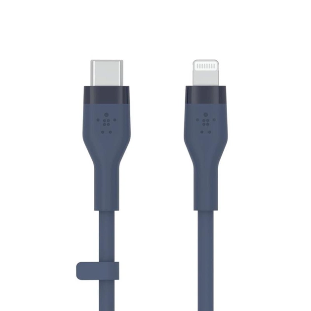 Кабель Belkin BoostCharge Flex USB Type-C - Lightning (M/M), 1 м, Blue (CAA009bt1MBL) OEM - изображение 1