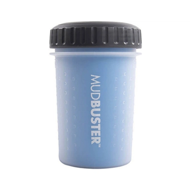 Лапомойка Dexas MudBuster средняя с крышкой 15 см голубая (0084297308766) - изображение 1