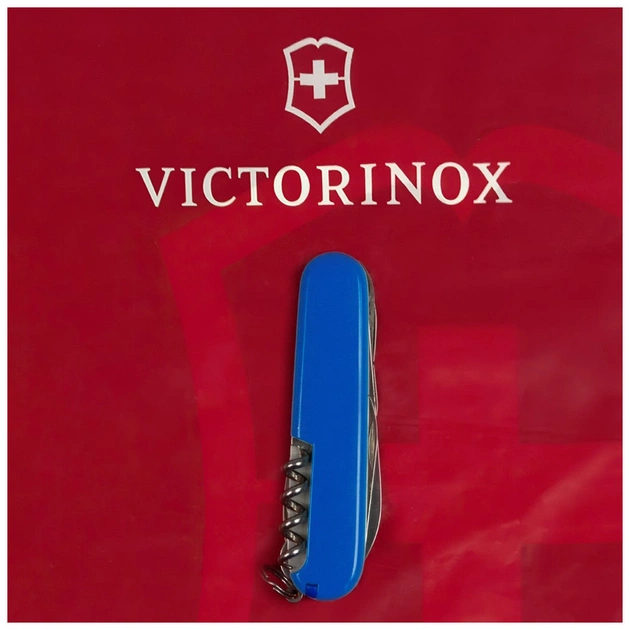 Ніж Victorinox Huntsman Ukraine 91 мм Герб на прапорі вертикальний (1.3713.7_T3030p) - зображення 10