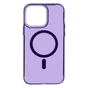 Чохол до мобільного телефона Armorstandart Y23 MagSafe Apple iPhone 15 Pro Transparent Purple (ARM68340) - зменшене зображення 1