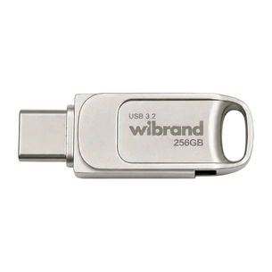 USB флеш накопитель Wibrand 256GB Bee Silver USB 3.2/Type-C (WI3.2TC/BE256TC039S) изображение 1
